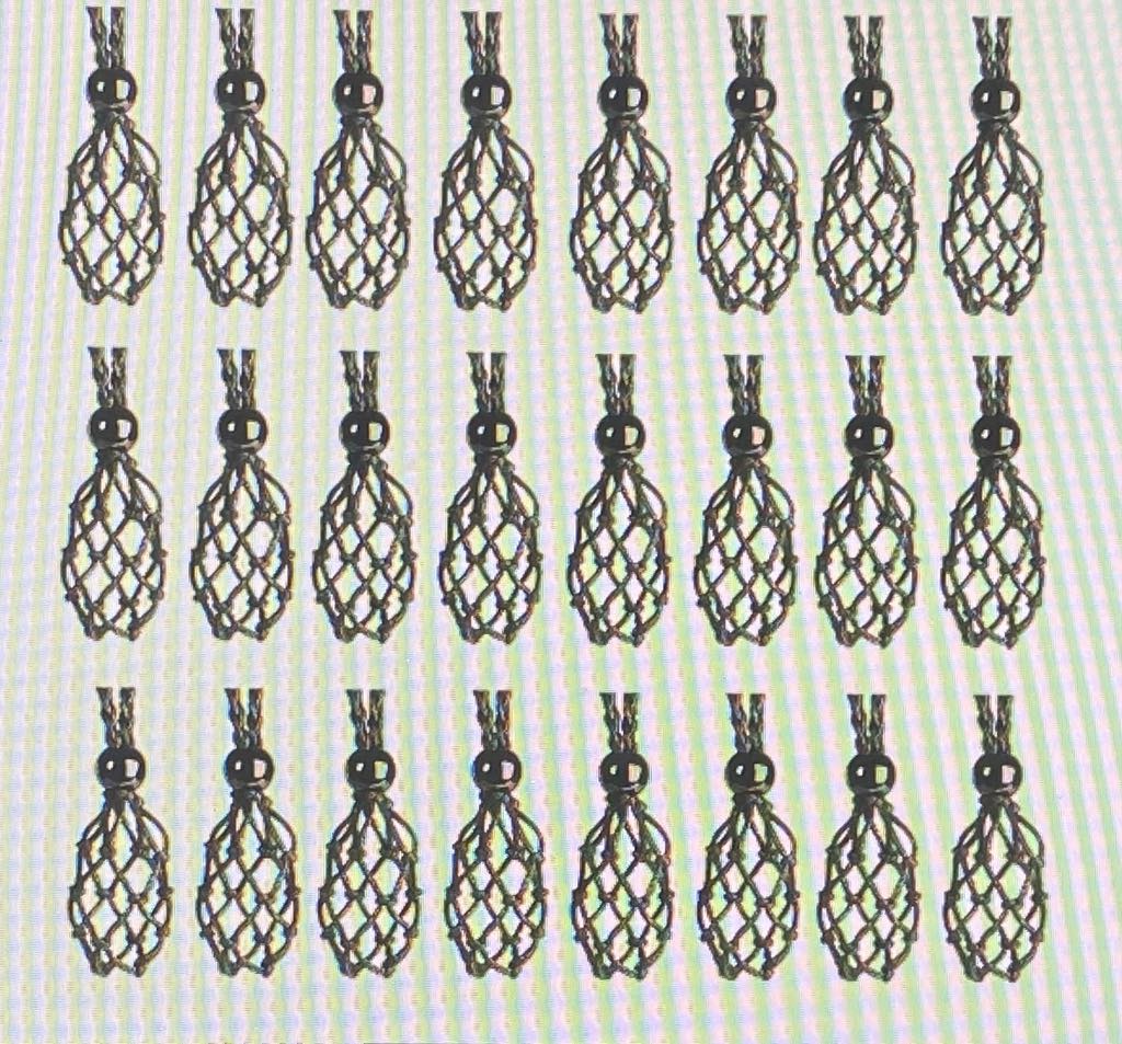 Macrame Cord Necklaces