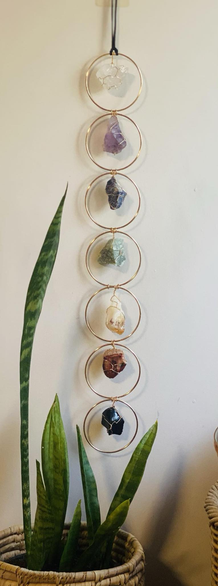 Gold Ring Crystal Chakra