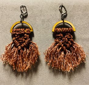 Handmade Macrame Earrings