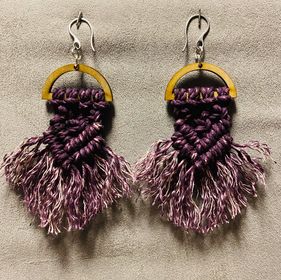 Handmade Macrame Earrings