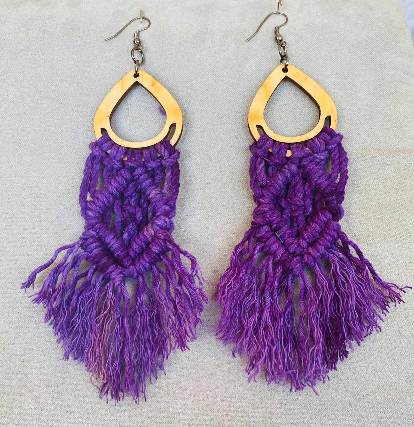 Handmade Macrame Earrings