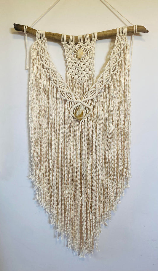 Diamond Wall Hanging with crystal