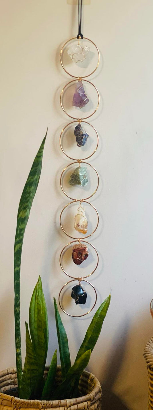 Gold Ring Crystal Chakra