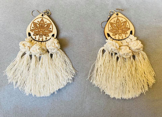 Handmade Macrame Earrings