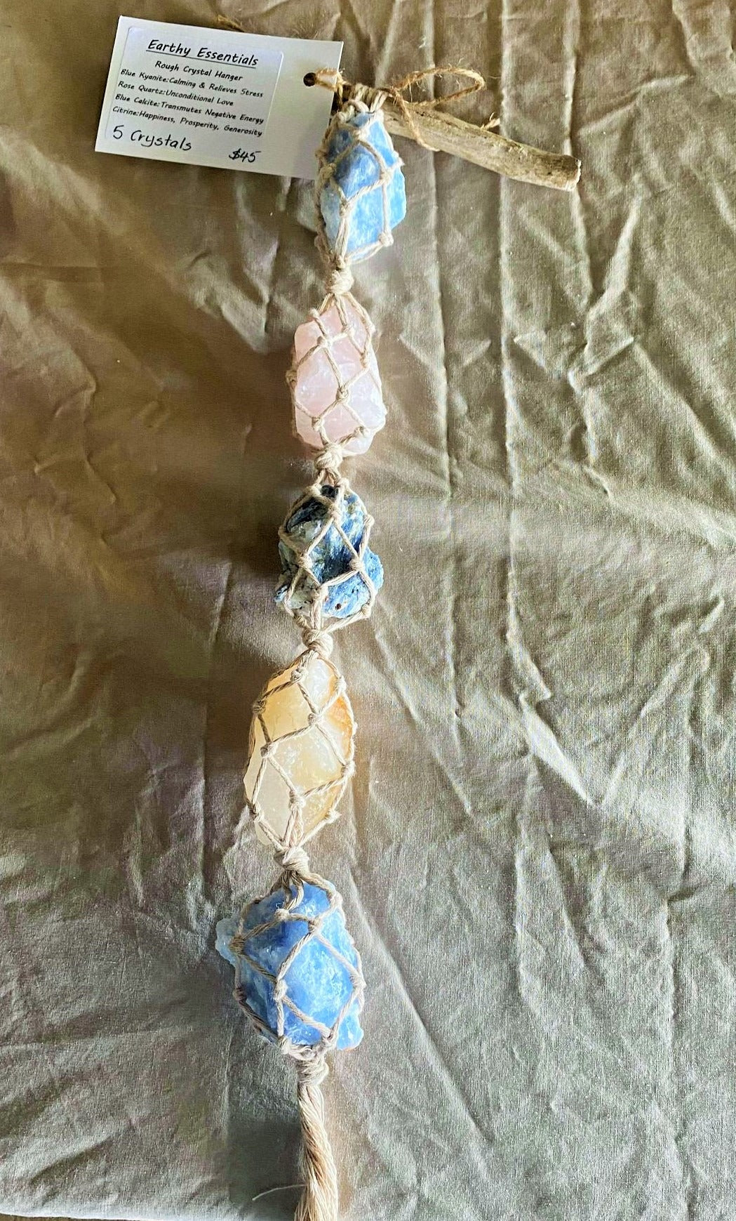Rough Crystal Hanger